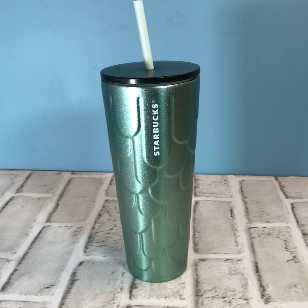 Starbucks metal mermaid tumbler